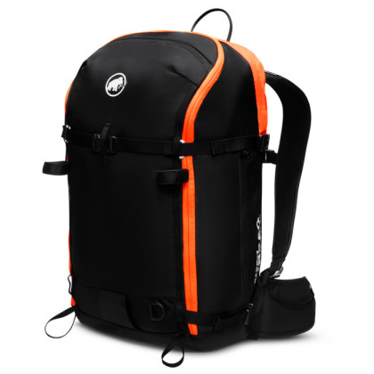 Mochila antiavalancha Mammut Tour 30 Women Removable Airbag 3.0 negro/naranja 5010 BLACK