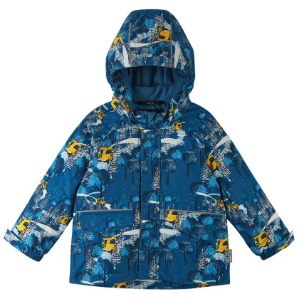 Chaqueta de invierno para niños Reima Kustavi azul Soft Navy