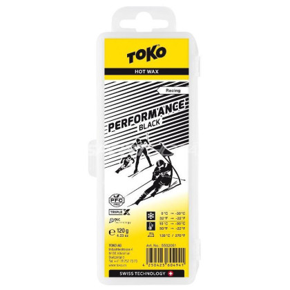 Cera TOKO Performance negro 120g TripleX