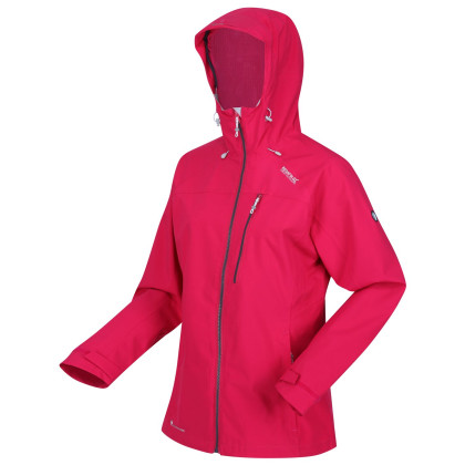 Chaqueta de mujer Regatta Wmns Britedale rojo/blanco Pink Potion