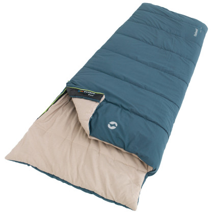 Saco de dormir tipo manta Outwell Celestial Lux azul Blue