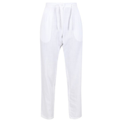 Pantalones de mujer Regatta Maida Trousers blanco White