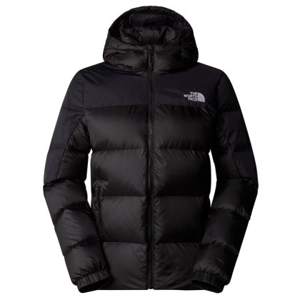 Chaqueta de mujer The North Face W Diablo Down 2.0 Hoodie negro Tnf Black Heather/Tnf Blk