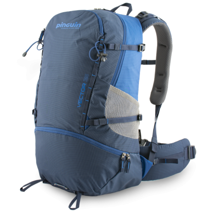 Mochila de senderismo Pinguin Vector 35 azul