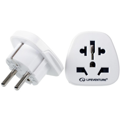 Adaptador LifeVenture World to Europe Travel Adaptor