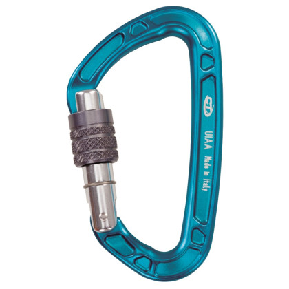 Mosquetón Climbing Technology Aerial PRO SG azul light blue