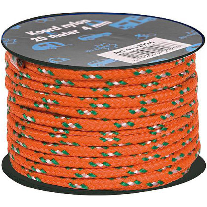 Cuerda Bo-Camp Nylon Guy Rope 20 m 4 mm naranja orange