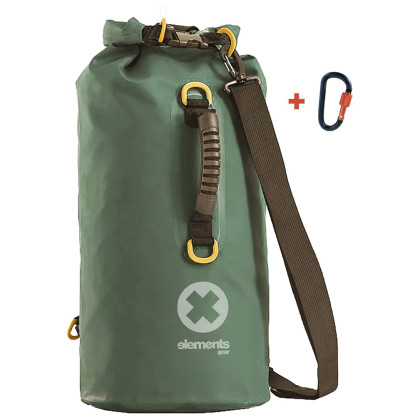 Bolsa impermeable Elements Gear Expedition 2.0 - 5L verde forest green