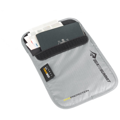 Funda Sea to Summit Neck Pouch RFID gris High Rise