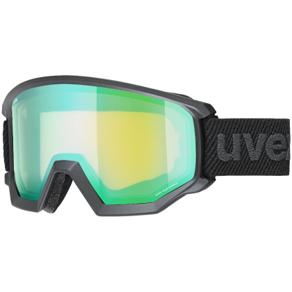 Gafas de esquí Uvex Athletic FM verde claro lack mat dl/green