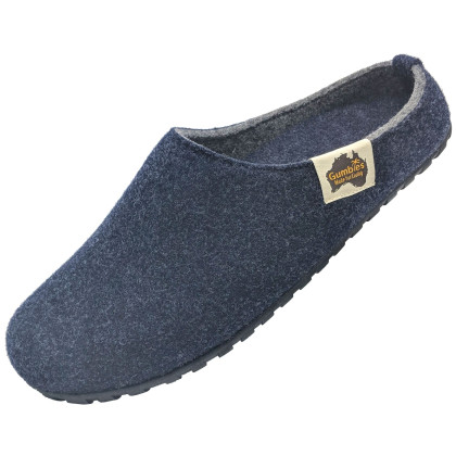 Pantuflas Gumbies Outback - Navy & Grey azul oscuro navy/šedá