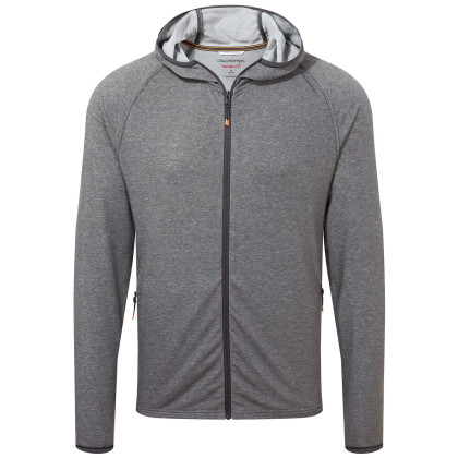 Sudadera funcional de hombre Craghoppers NL Nepos Hood Jkt gris BlkPepp Marl