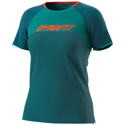 Camiseta de ciclismo para mujer Dynafit Ride S/S Tee W 2022 azul petrol ocean