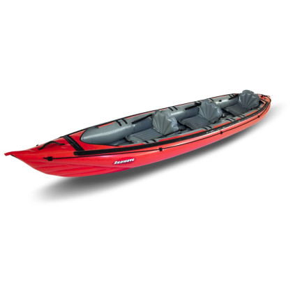 Kayak hinchable Gumotex SEAWAVE rojo/gris