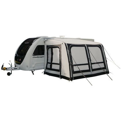 Carpa de autocaravana/furgoneta Vango Balletto Air 330 Elements Shield negro/gris Grey Violet