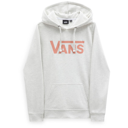 Sudadera de mujer Vans WM DROP V LOGO HOODIE-B blanco Oatmeal Heather