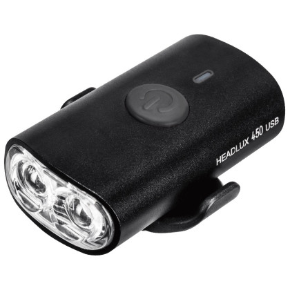 Luz de casco Topeak Headlux Usb 450 negro Black