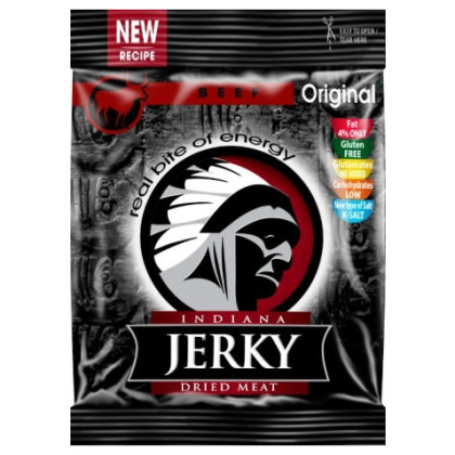 Carne seca Indiana Jerky Carne de vacuno 25 g