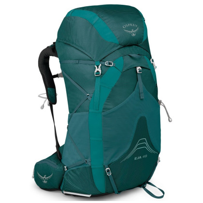 Mochila de senderismo para mujer Osprey Eja 48 azul deep teal