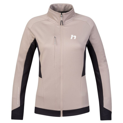 Sudadera de mujer Hannah Nela beige goat/anthracite