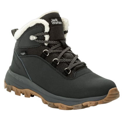 Botas de invierno para mujer Jack Wolfskin Everquest Texapore Mid W negro phantom