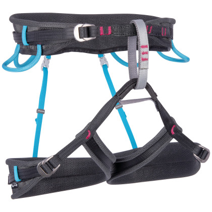 Arnés de escalada para mujer Camp Aurora negro/azul Black / Light blue