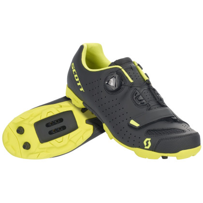 Zapatillas de ciclismo Scott Mtb Comp Boa amarillo/negro MatBlack/SulfurYellow