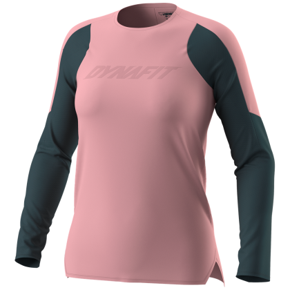 Camiseta funcional de mujer Dynafit Ride L/S W rosa mokarosa/3010