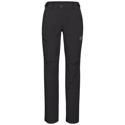 Pantalones funcionales de mujer Mammut Runbold IV negro black 0001