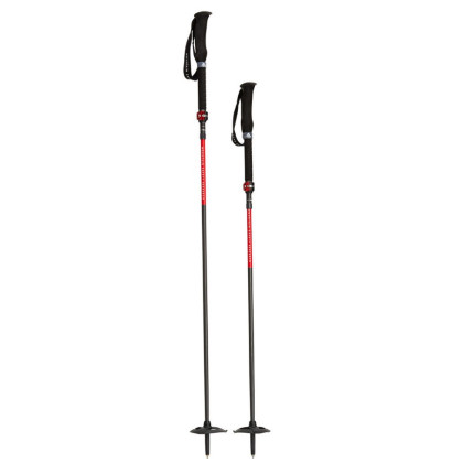 Bastones de senderismo MSR DynaLock Ascent L 120-140cm negro