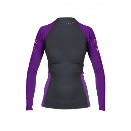 Camiseta funcional de mujer Hiko Symbio e. W L/S Top violeta