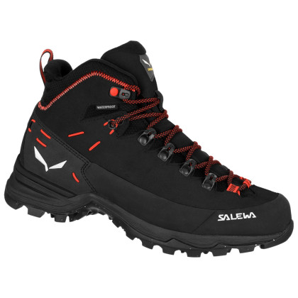 Calzado de mujer Salewa Alp Mate Winter Mid Wp W negro Asphalt/Black