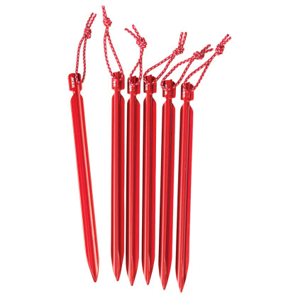 Estaquilla de tienda MSR Mini-Groundhog Tent Stakes 6uds.