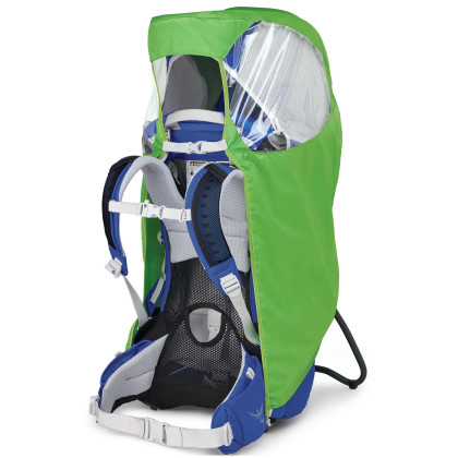 Funda impermeable para mochila Osprey Poco Raincover 2023 verde Electriclim