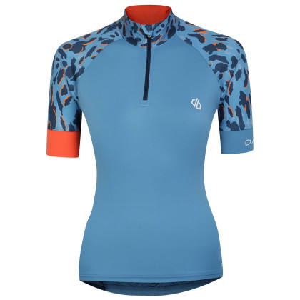 Maillot de ciclismo para mujer Dare 2b Follow Through Jrsy azul Niagara Blue/Niagra Animal