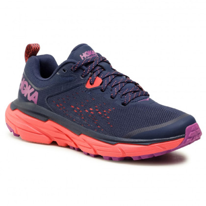 Zapatillas de carrera para mujer Hoka Challenger Atr 6 violeta oscuro/rosa BlackIris/HotCoral