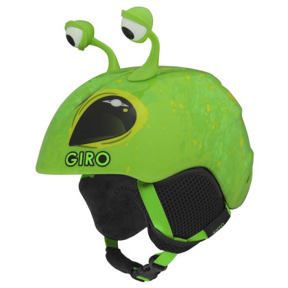 Casco de esquí para niños Giro Launch Plus verde Bright Green Alien