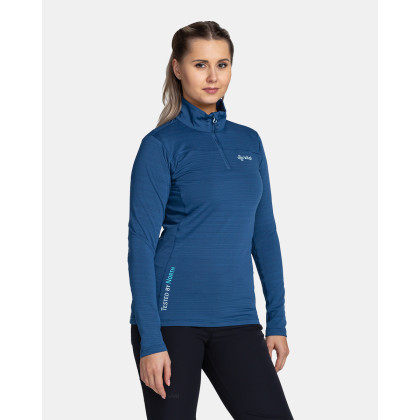 Sudadera funcional de mujer Kilpi Montale azul oscuro dark blue