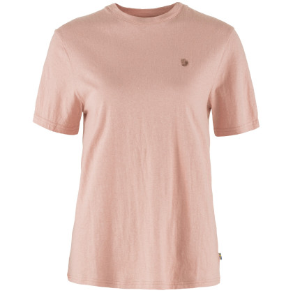 Camiseta de mujer Fjällräven Hemp Blend T-shirt W rosa claro Chalk Rose