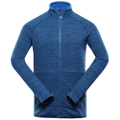 Sudadera funcional de hombre Alpine Pro Onnec azul oscuro mood indigo