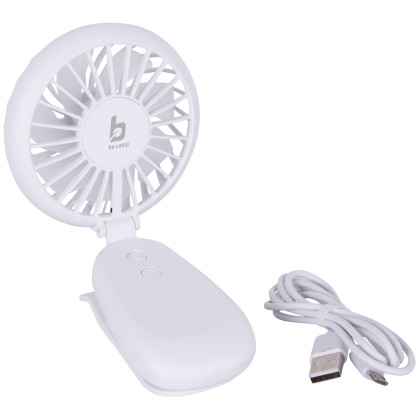 Ventilador Bo-Camp Fan with clamp Mini blanco