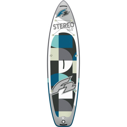 Tabla de surf de pala F2 Stereo 10'5 gris Grey