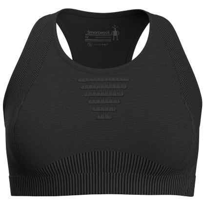 Ropa interior funcional para mujer Smartwool W Intraknit Racerback Bra negro Black