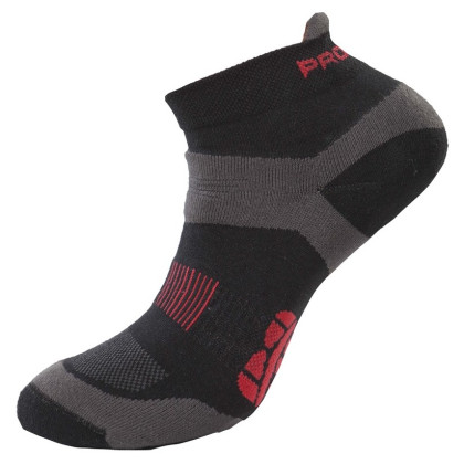 Calcetines Progress RNS 8JB Running Sox negro/gris Black/Tm