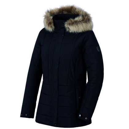 Chaqueta de invierno para mujer Hannah Mona negro Anthracite