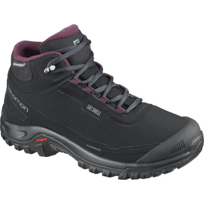 Calzado de mujer Salomon Shelter Cs Wp W negro Black