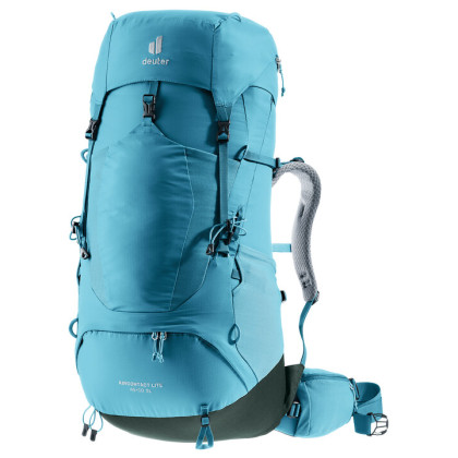 Mochila Deuter Aircontact Lite 45 + 10 SL azul claro lagoon-ivy