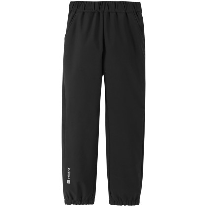 Pantalones softshell para niños Reima Helppo negro Black