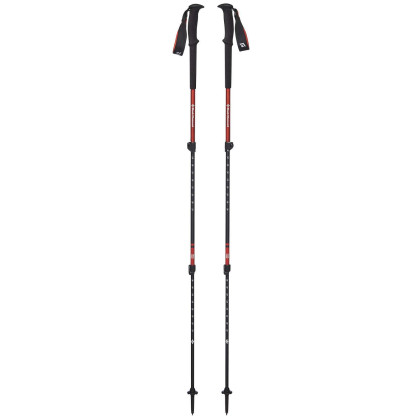 Bastones de senderismo Black Diamond Trail negro/rojo Picante