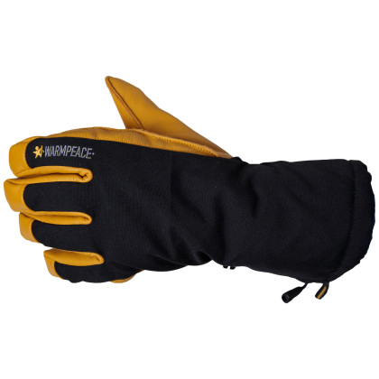 Guantes Warmpeace Grym negro Black/Brown